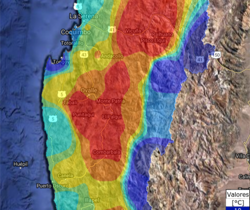 Explican aumento de temperatura del pasado domingo y lunes en la Región de Coquimbo