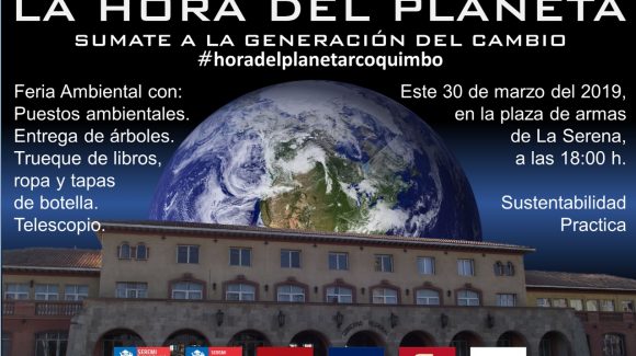 Conmemorarán la Hora del Planeta con un llamado a sumarse a la generación del cambio