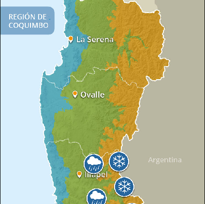 CEAZA informa sobre sistema frontal que llegará a la Región de Coquimbo durante esta semana CEAZA informa sobre sistema frontal que llegará a la Región de Coquimbo durante esta semana