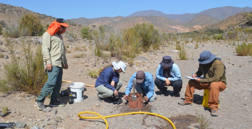 Centro Científico CEAZA aporta al conocimiento sobre las aguas subterráneas en la cuenca del Elqui