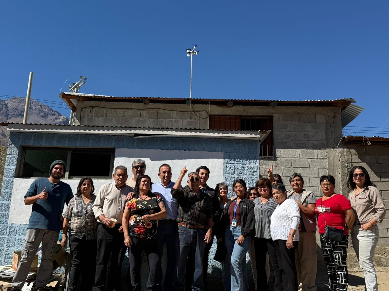 La Cisterna de Tulahuén inaugura su primera estación meteorológica comunitaria con apoyo de CEAZA