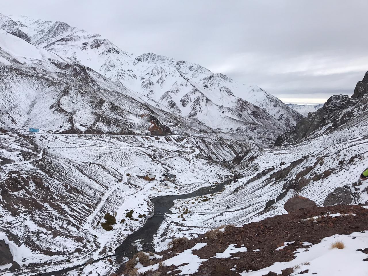 Pronostican precipitaciones de nieve en la cordillera de la Región de Coquimbo