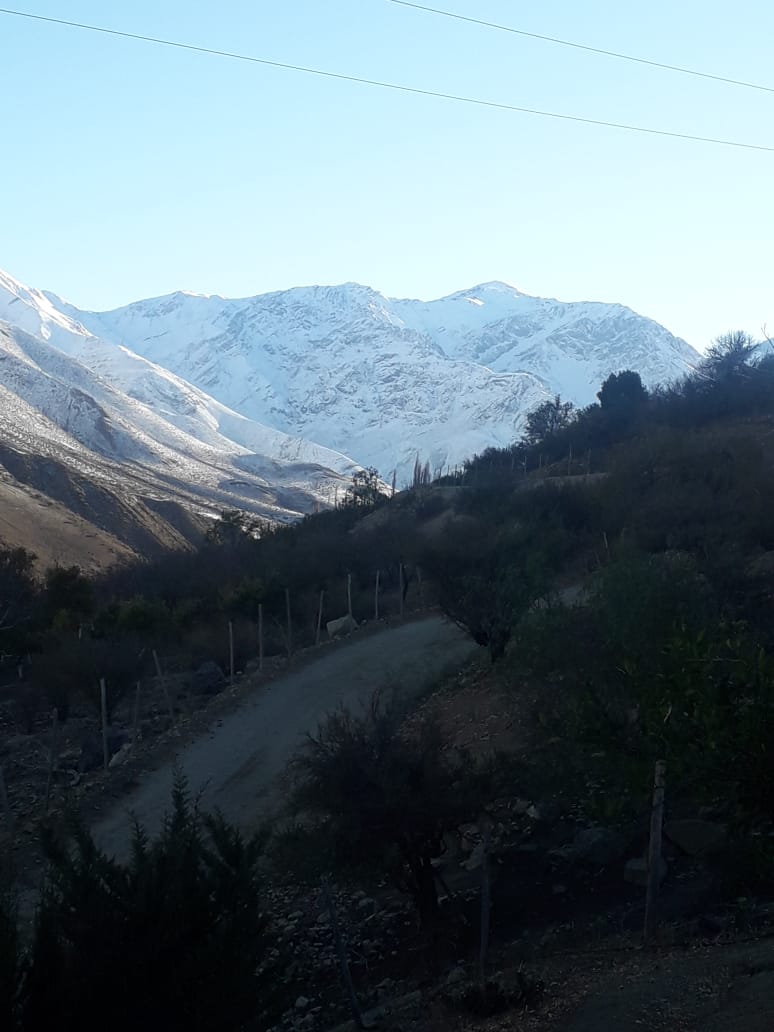 Pronostican precipitaciones de nieve en la cordillera de la Región de Coquimbo